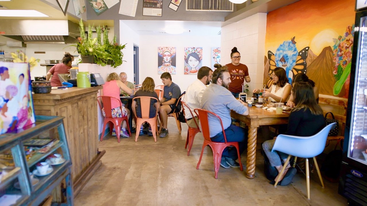 The Little One Busy Restaurant Interior